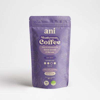 Kava su Reishi ir Ašvaganda 350g