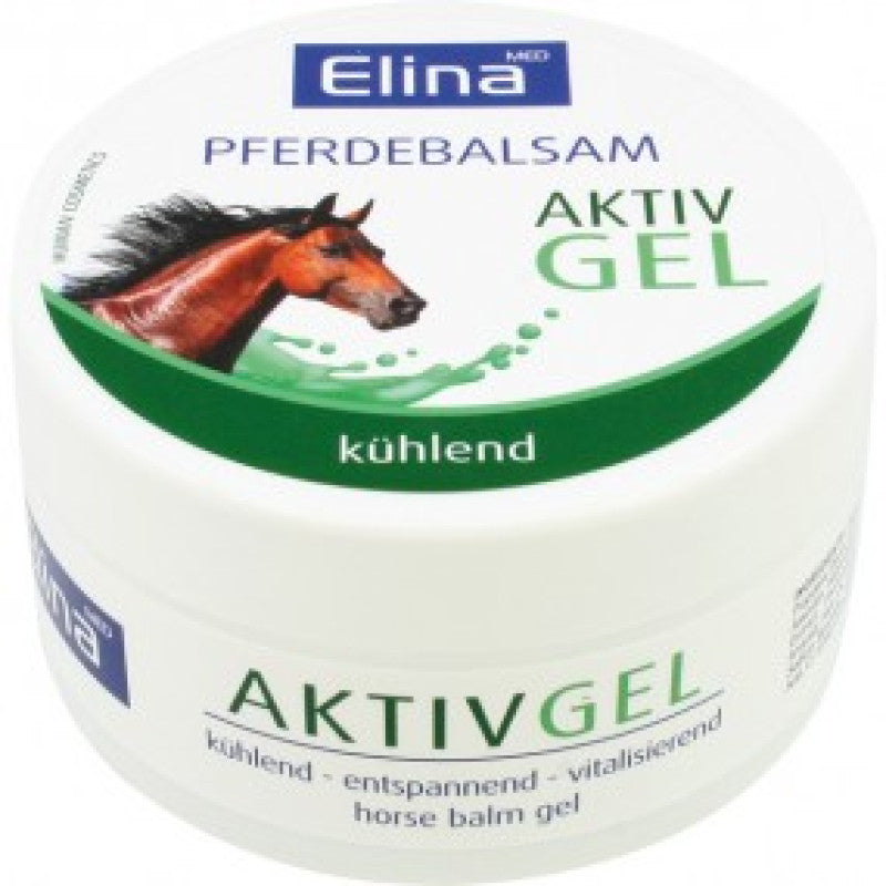 Elina arklių balzamas activ gel, 150ml