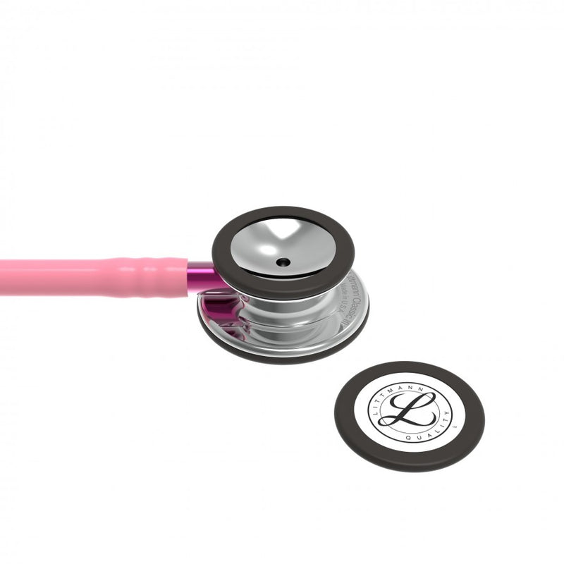 Littmann Classic III MIRROR FINISH, 5962, veidrodinis dūmų rožinės spalvos stetoskopas