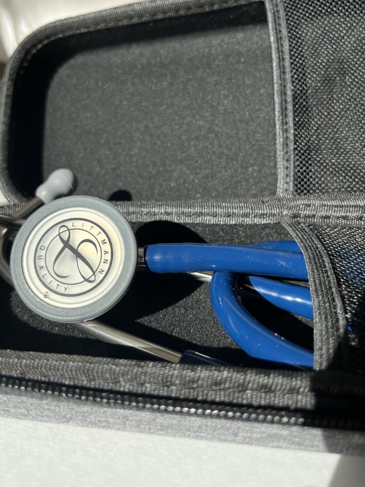 Stetoskopo dėklas pilkos spalvos