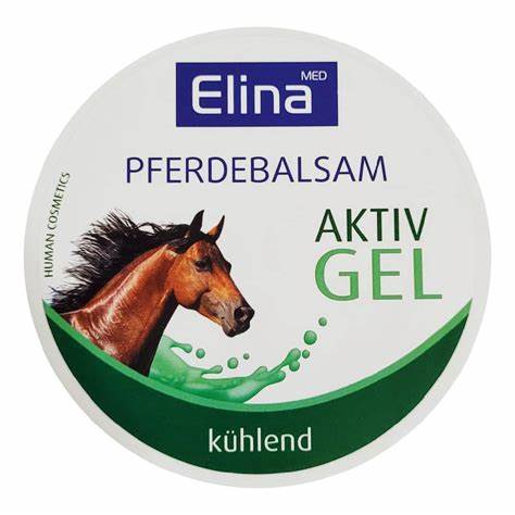 Elina arklių balzamas activ gel, 150ml