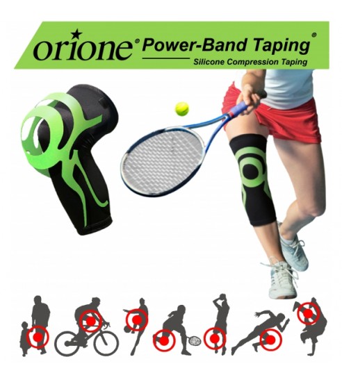 Orione power band kelio įtvaras su elastinėmis juostomis (488), XL dydžio