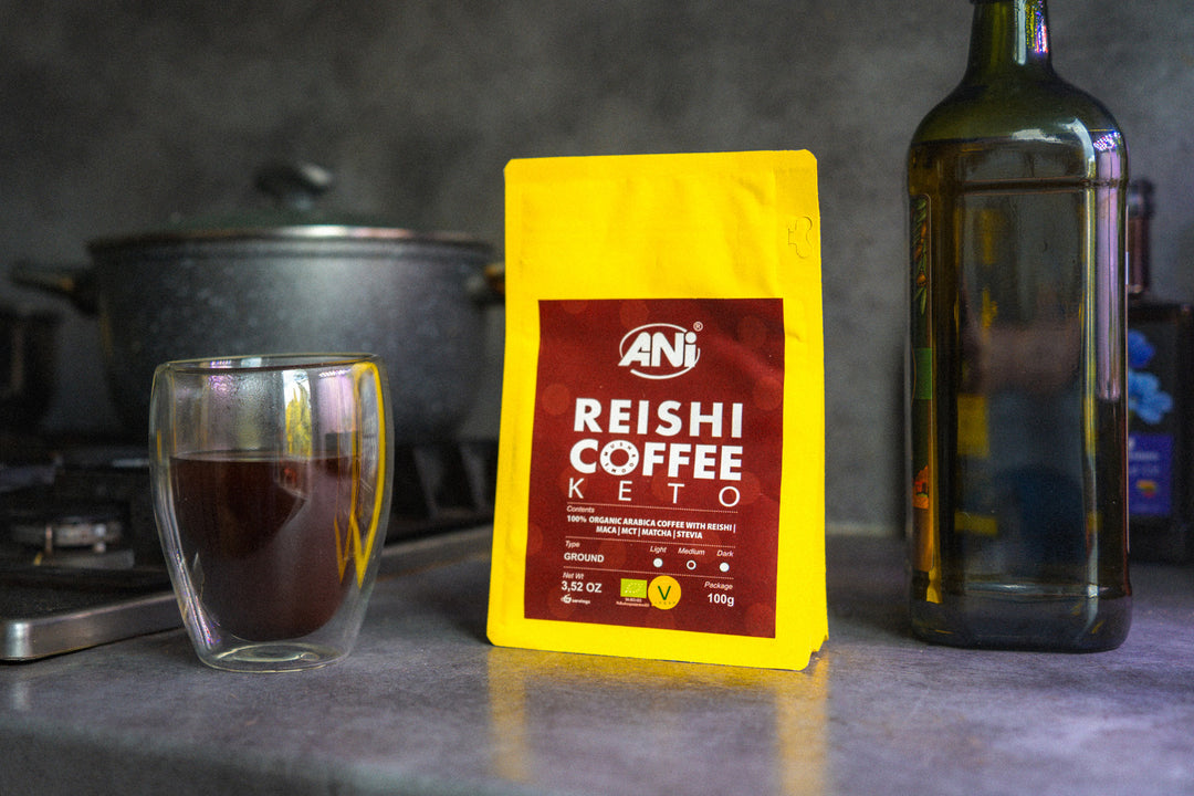 Ground KETO coffee with Reishi 100g