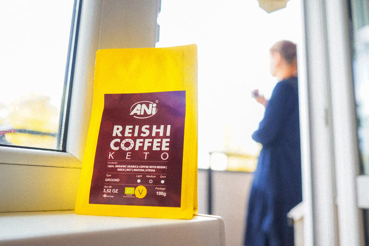 Ground KETO coffee with Reishi 100g
