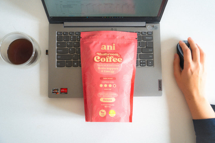 Coffee with Turkey tail and Lion's mane 350g