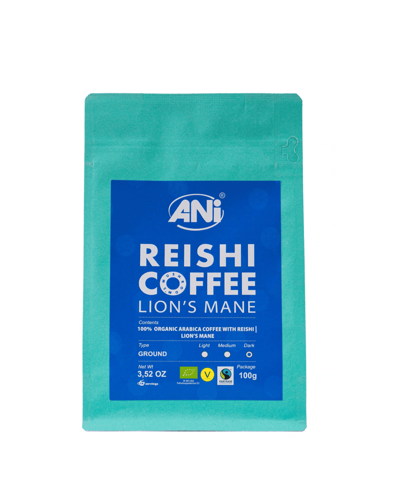 Malta grybų kava su Reishi, Lions mane  100g