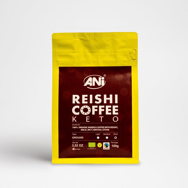 Ground KETO coffee with Reishi 100g