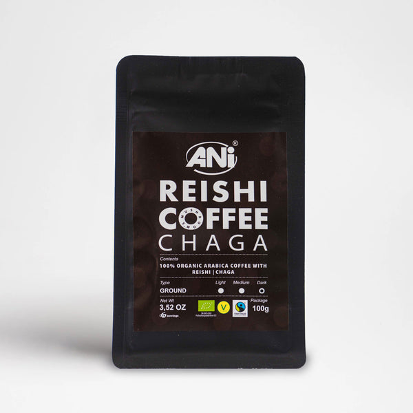 Grybų kava su Chaga, Reishi 100g