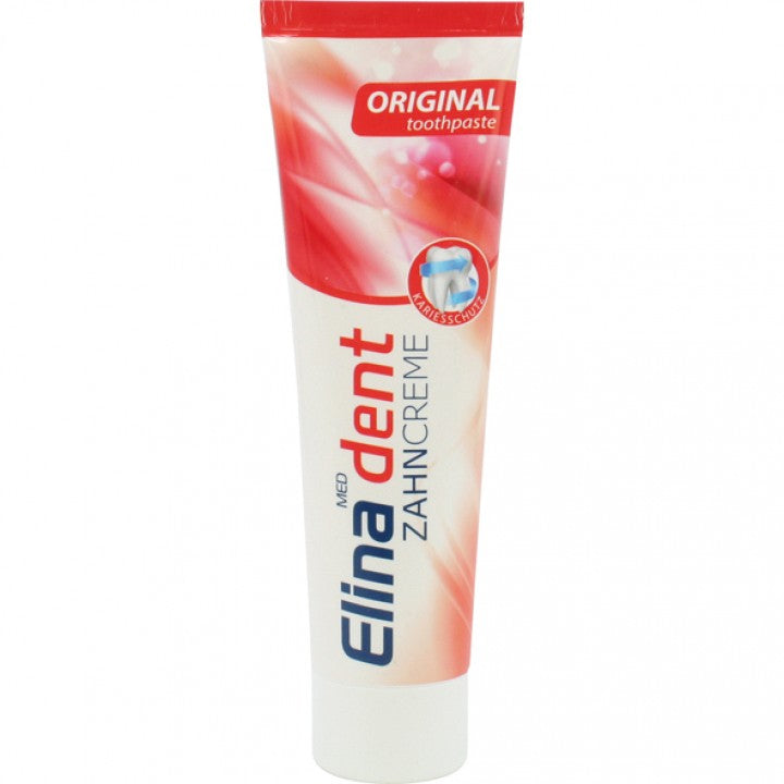 Elina Toothpaste Original dantų pasta nuo ėduonies, 100ml.