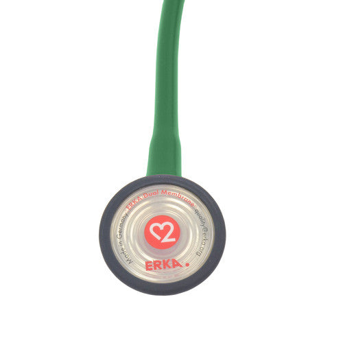 ERKA Sensitive žalias stetoskopas