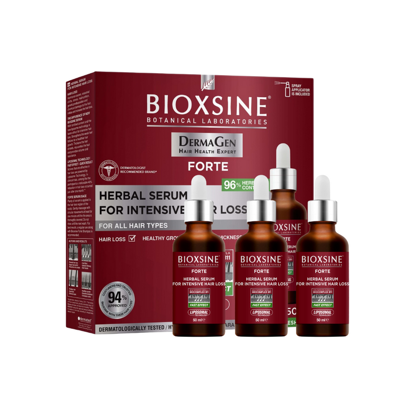 BIOXSINE Forte serumas nuo plaukų slinkimo 3x50ml