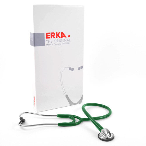 ERKA Sensitive žalias stetoskopas